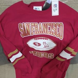 OVO X SF 49ers Long Sleeve